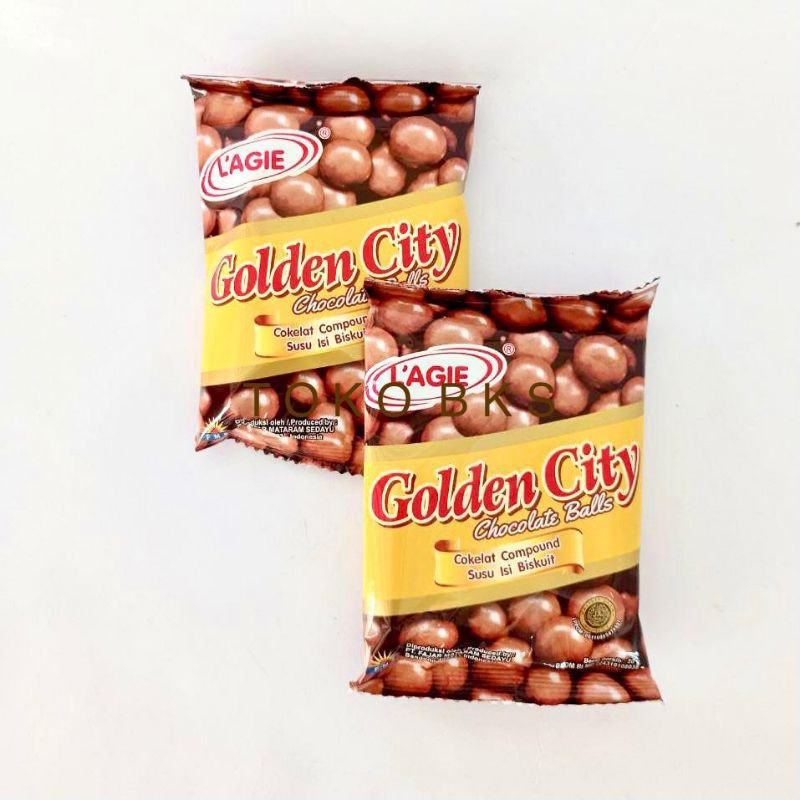 LAGIE GOLDEN C.CKLT BALLS 50 GR
