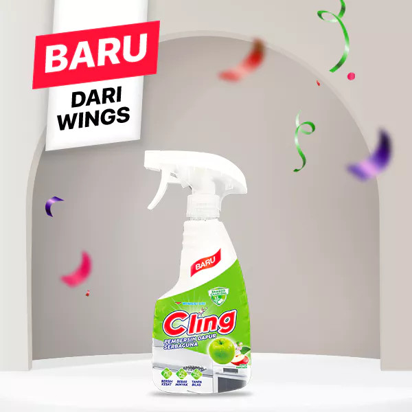 CLING DAPUR HIJAU BTL 450 ML