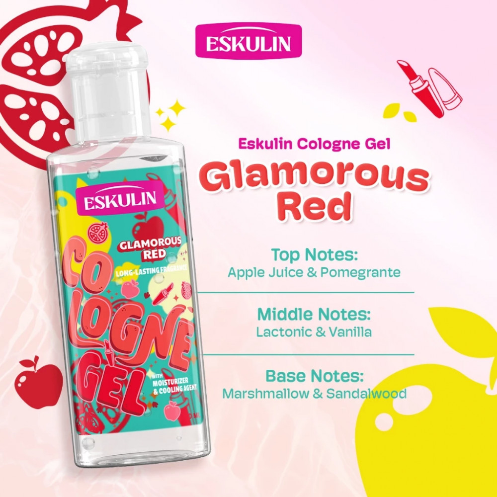 ESKULIN COL GEL GLAMOROUS RED 50 ML