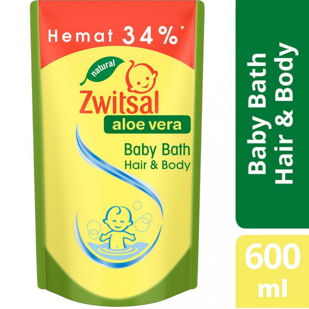 ZWITSAL BB HAIR&BODY ALOE VERA 600ML