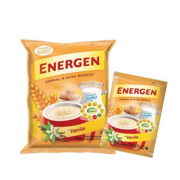 ENERGEN VANILA BAG 20 X 34 GR
