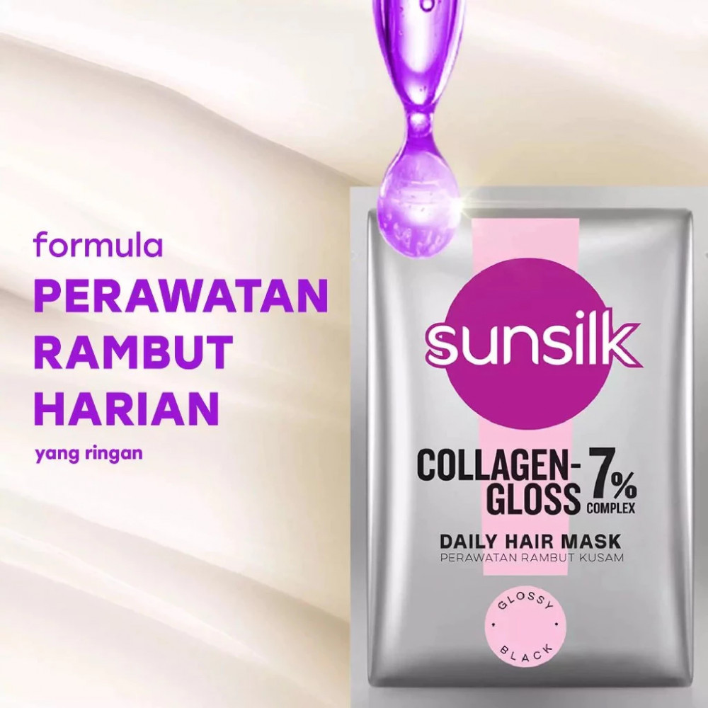 SUNSILK HAIR MASK COLLAGEN GLOSS 60 ML
