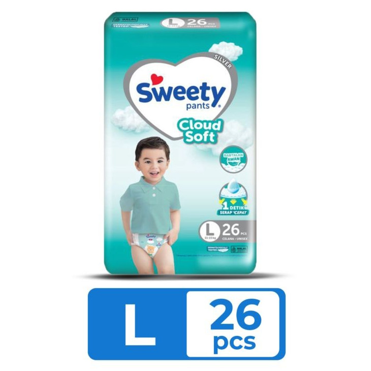 SWEETY SILVER PANTS L26