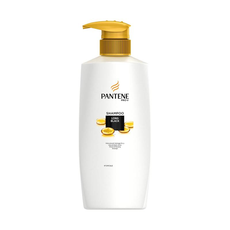 PANTENE SHP LONG BLACK 400 ML