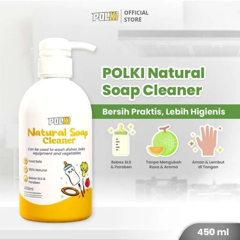 POLKI NATURAL SOAP 450 ML