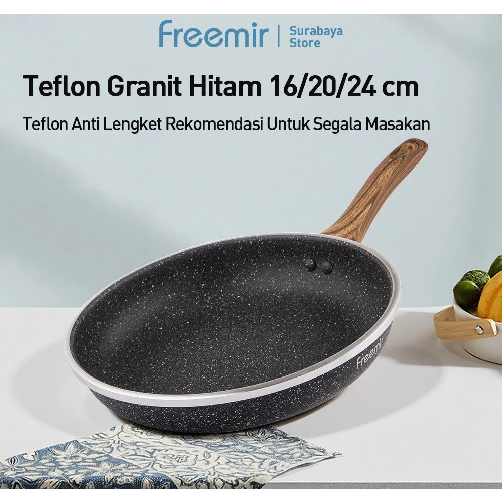 FREEMIR FRIYING PAN ALM GREY 20CM