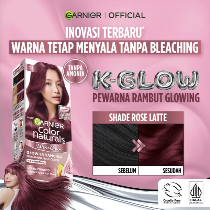 GARNIER COLOR NAT KIT ROSE LATTE 105 ML