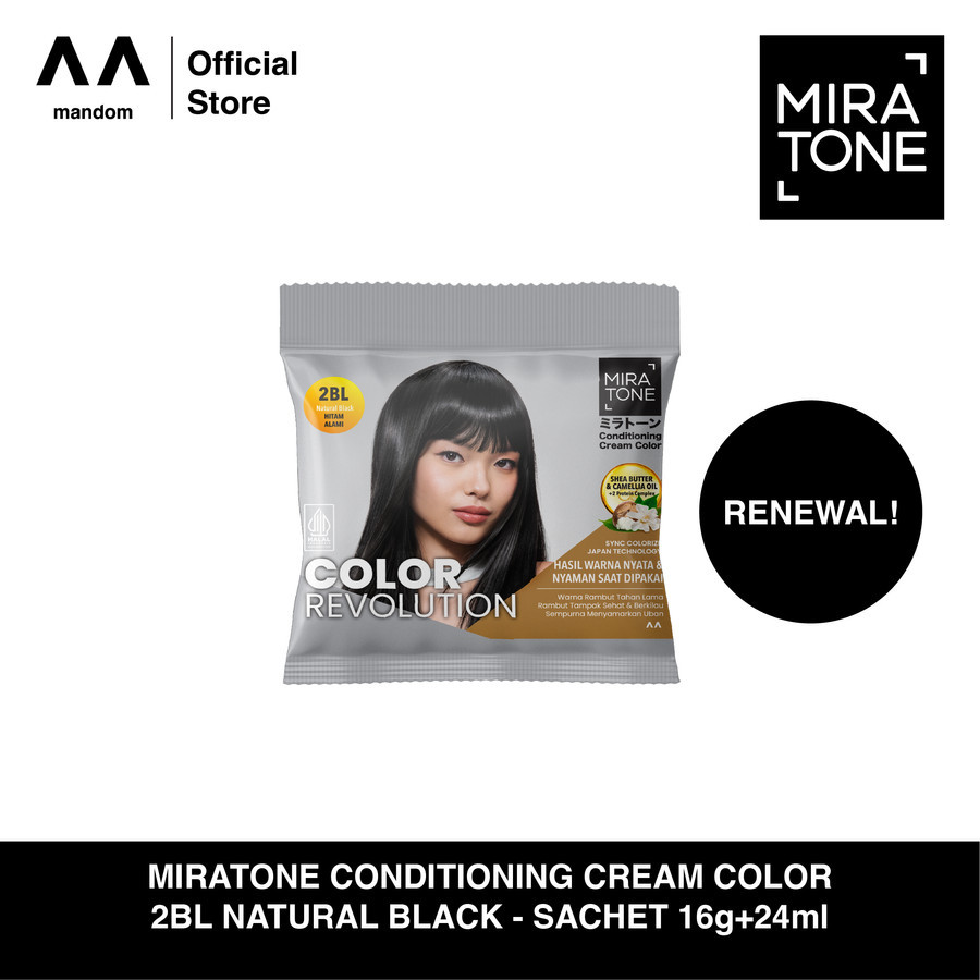MIRATONE COLOR 2BL NAT BLACK SCH 16 GR