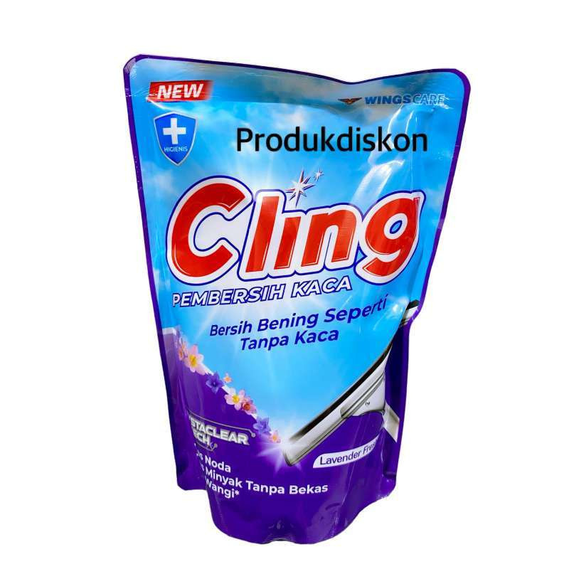 CLING PB KACA UNGU REF 425 ML
