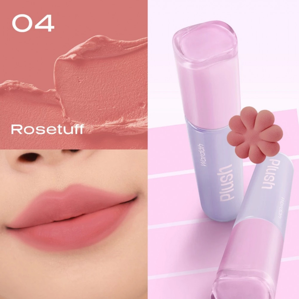 WARDAH BLUR INK LIP PLUSH 04 ROSETUFF