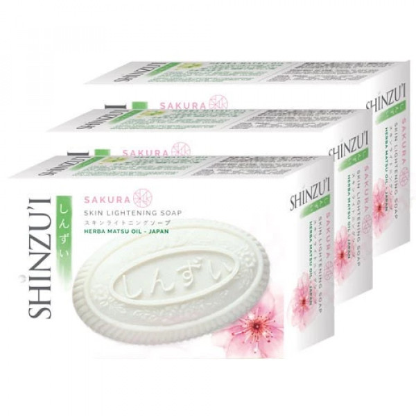 SHINZUI BAR SOAP SAKURA 3 X 110 GR
