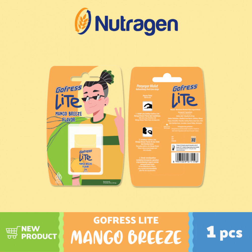 GO FRESS LITE MANGO BREEZE 50 MG