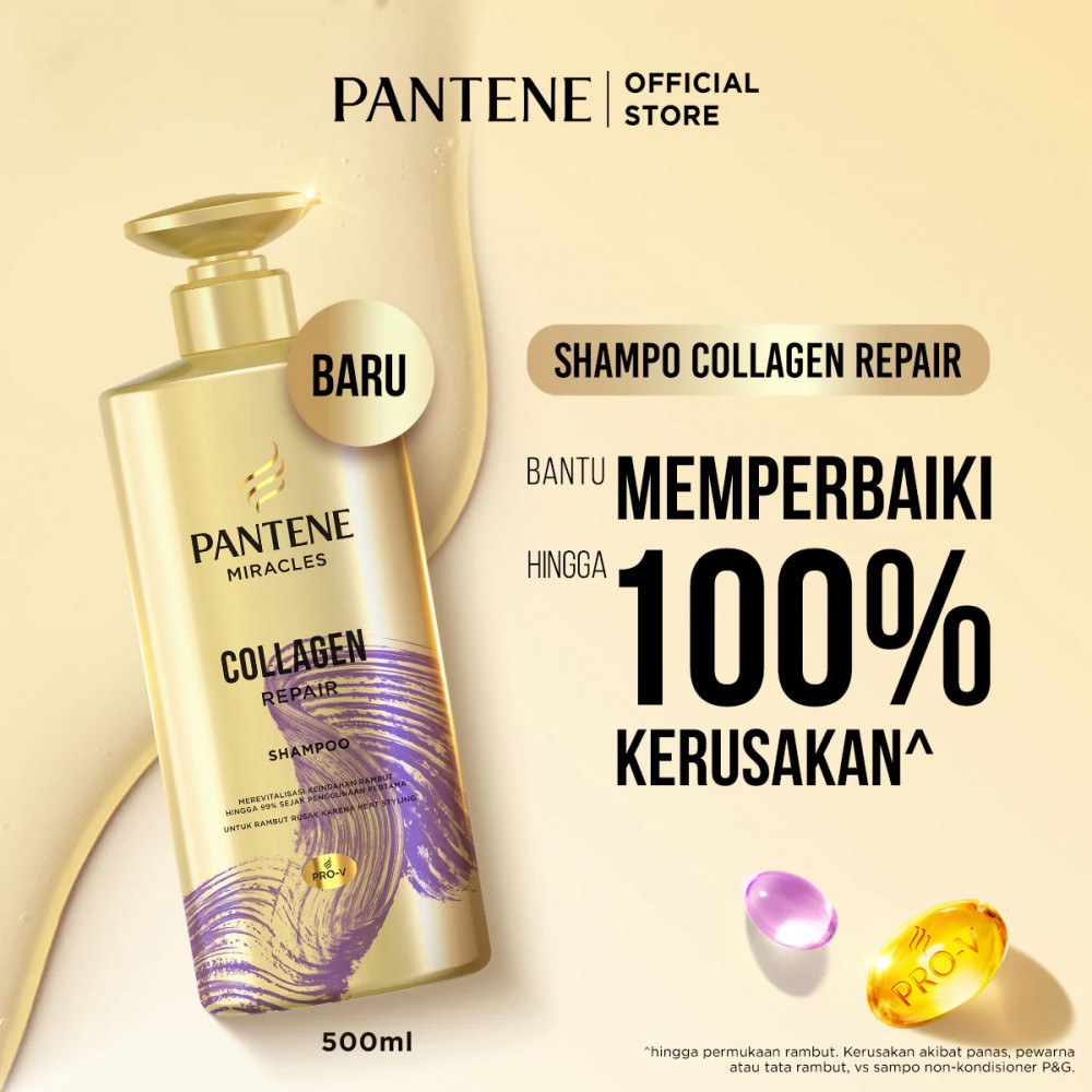 PANTENE SHP MIRACLES COLLAGEN PUMP 500 ML
