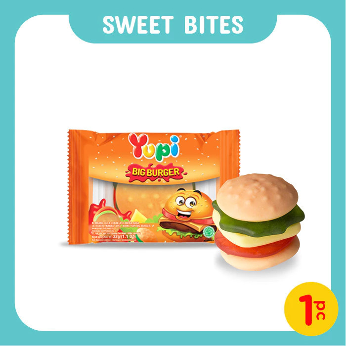 YUPI BIG BURGER 32 GR