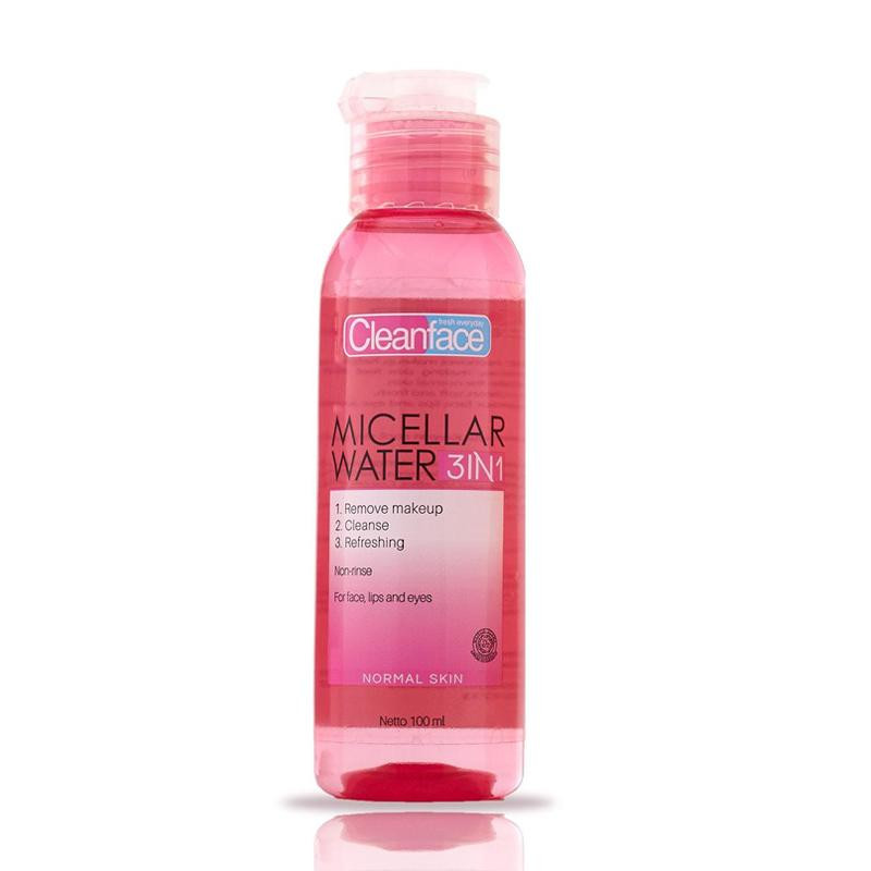 CLEAN FACE MICELLAR 3 IN 1 NORMAL 100 ML