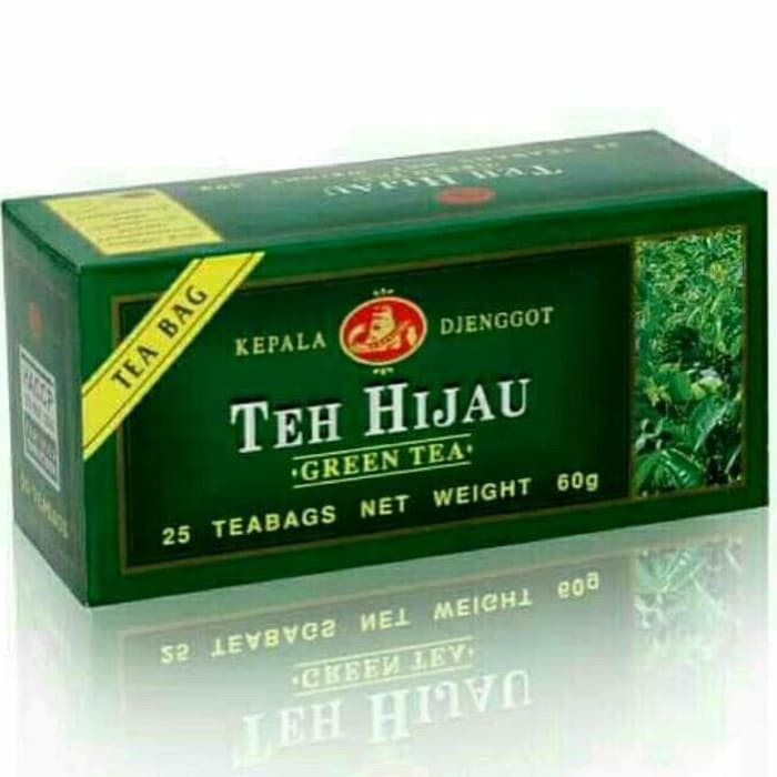 KEPALA DJENGGOT GREEN TEA BAG 50 GR