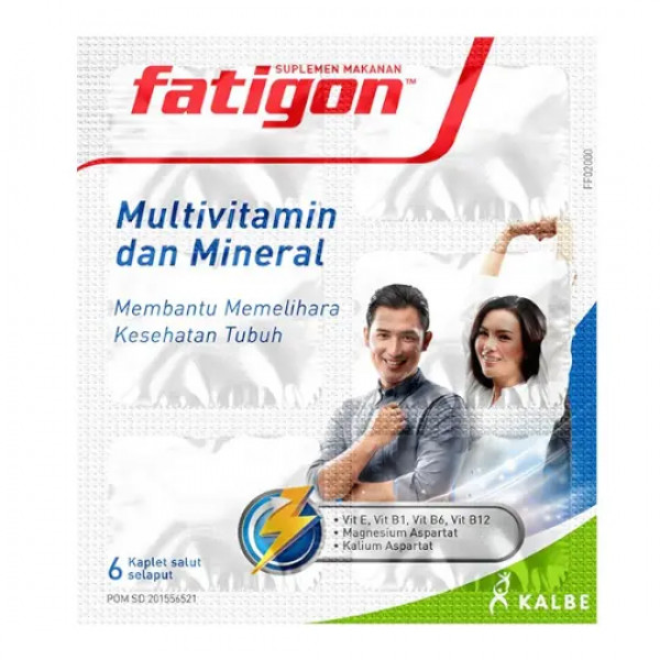 FATIGON MULTIVITAMIN SCH 6`S