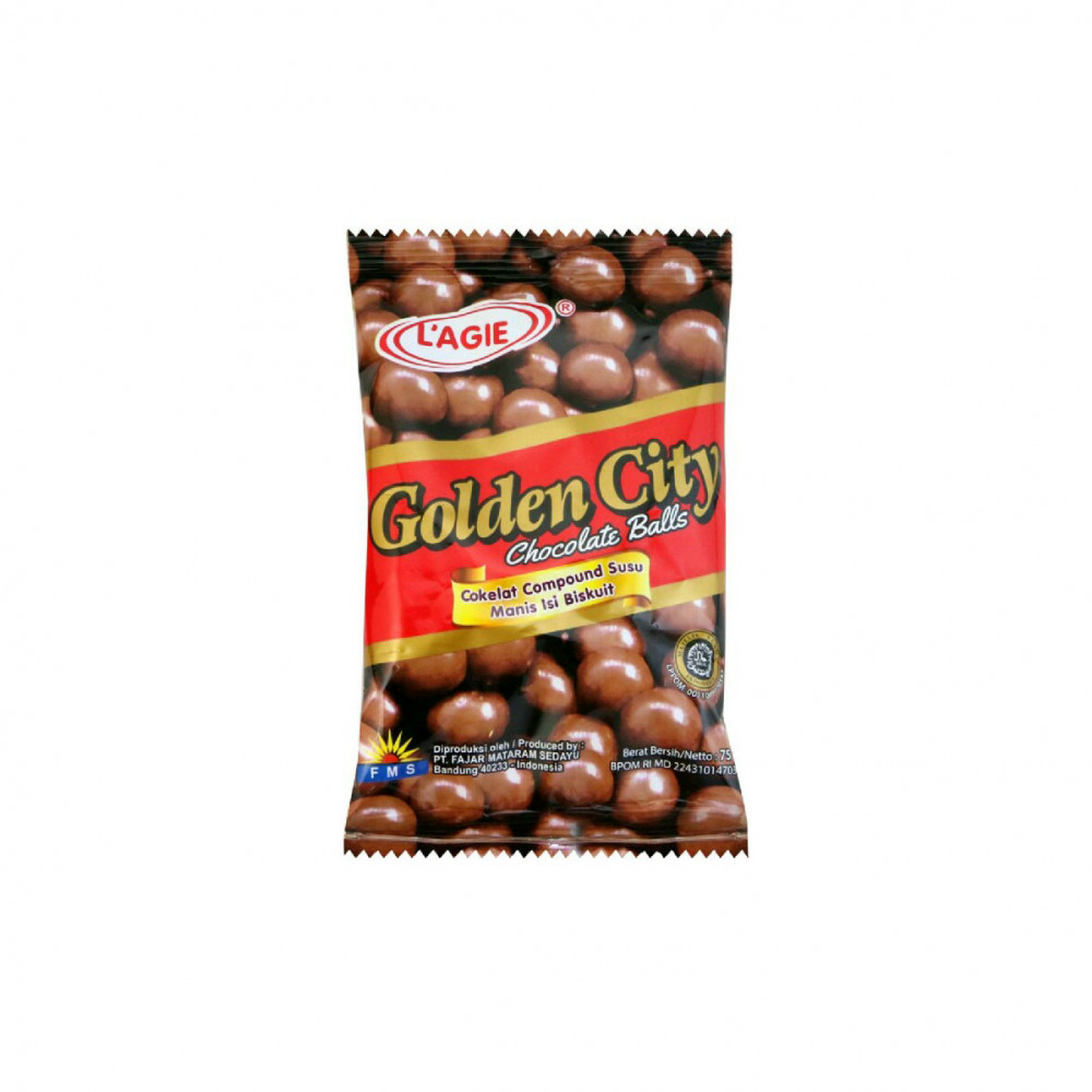 LAGIE GOLDEN C.CKLT BALLS 75 GR