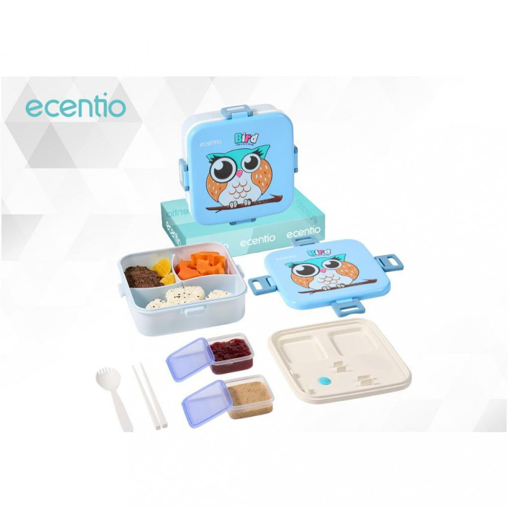 ECENTIO 1.2 L CHILDREN CARTOON 3 GRID  PLASTIC