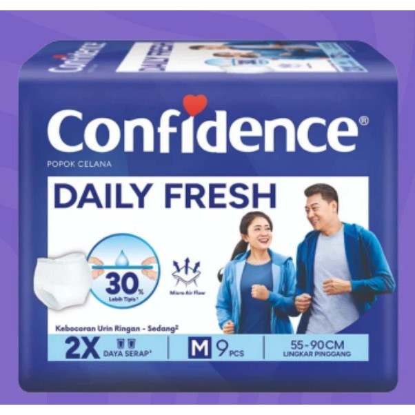 CONFIDENCE DAILY FRESH PANTS M9