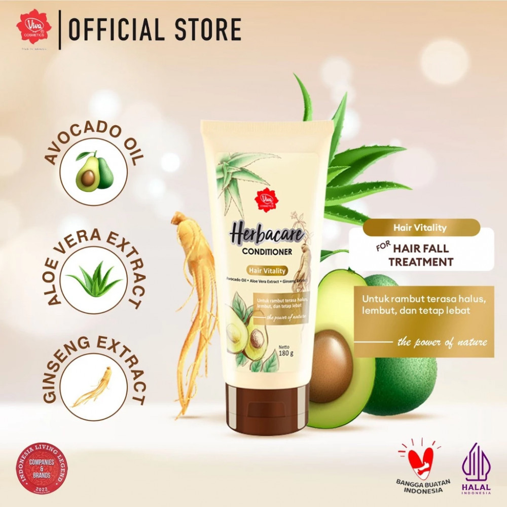 VIVA HERBACARE CONDI HAIR VITALITY 180 GR