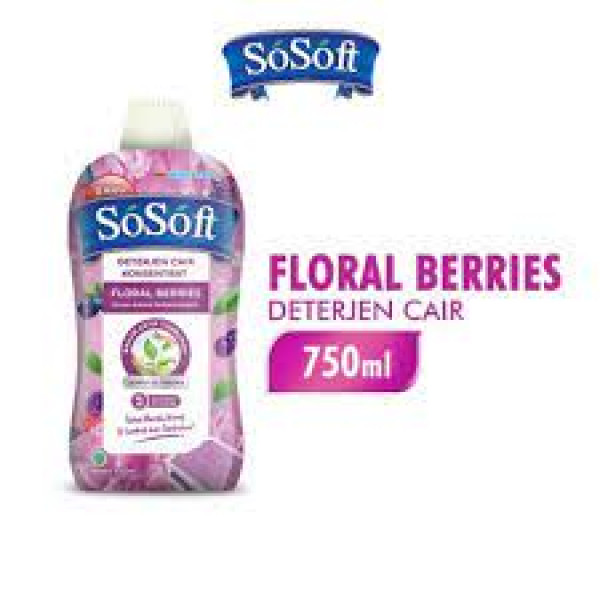 SO SOFT LIQ FREESIA & PEAR BTL 700 ML