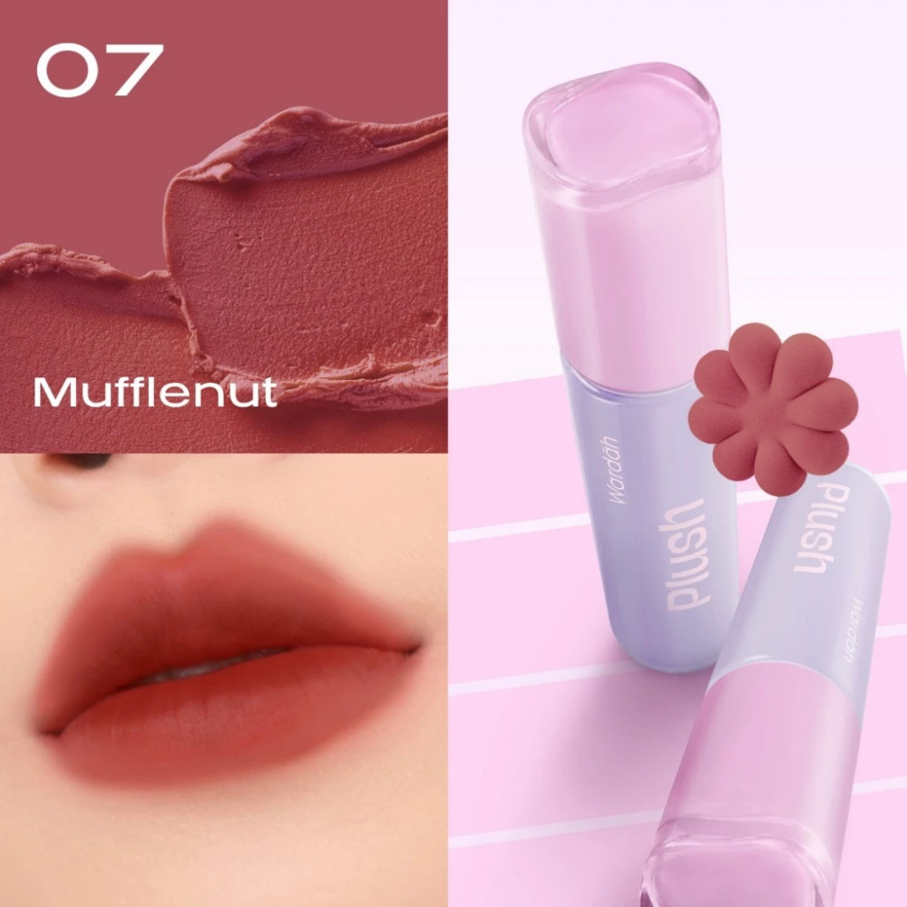 WARDAH BLUR INK LIP PLUSH 07 MUFFLENUT