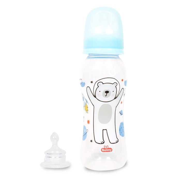 BUNNY ADB 2419 REGULAR BOTTLE PP 8 OZ EXTRA DOT GEPENG