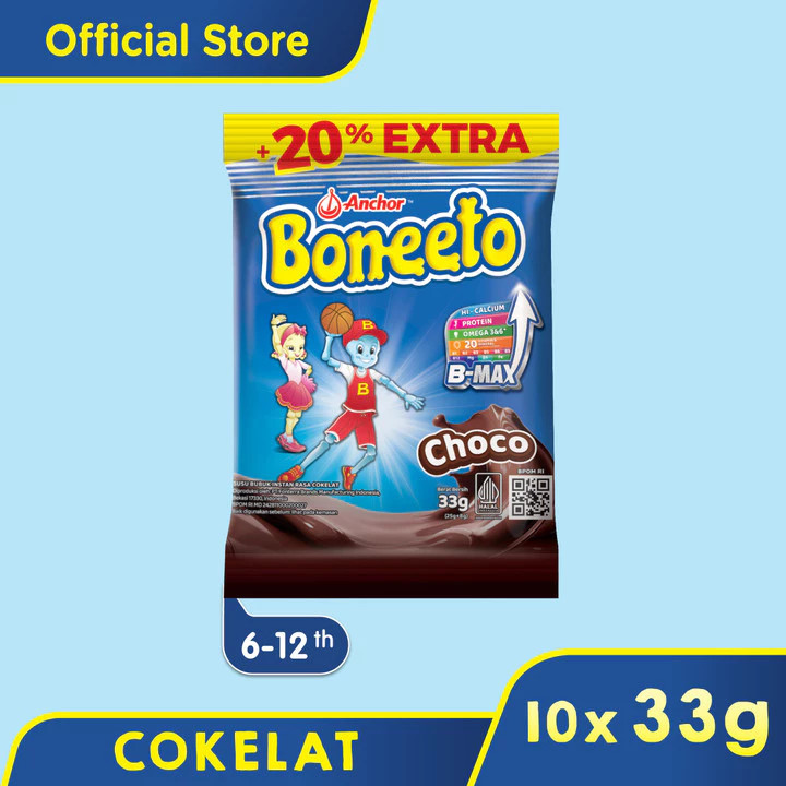 BONEETO CHOCO SCH BND 10 X 33 GR