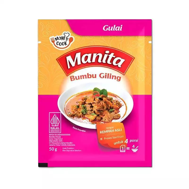 MANITA BUMBU GULAI 50 GR
