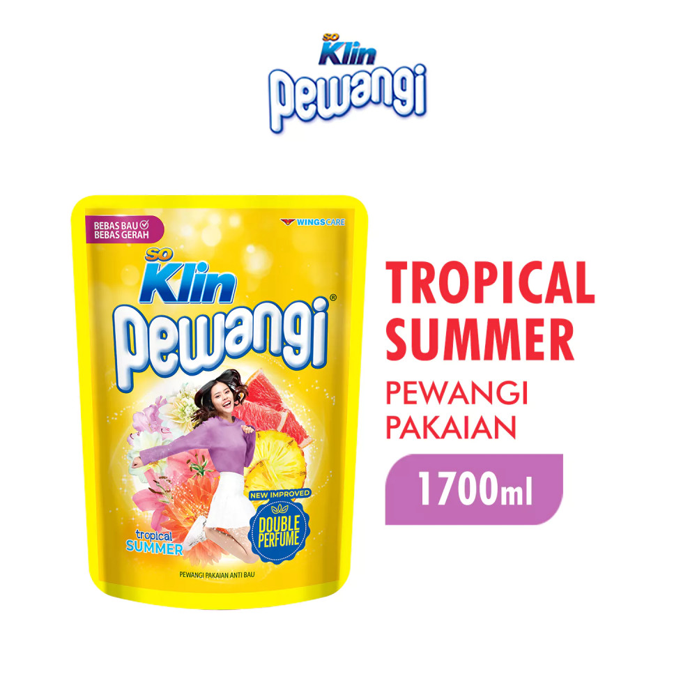 SO KLIN PEWANGI TROPICA SUMMER 1700 ML