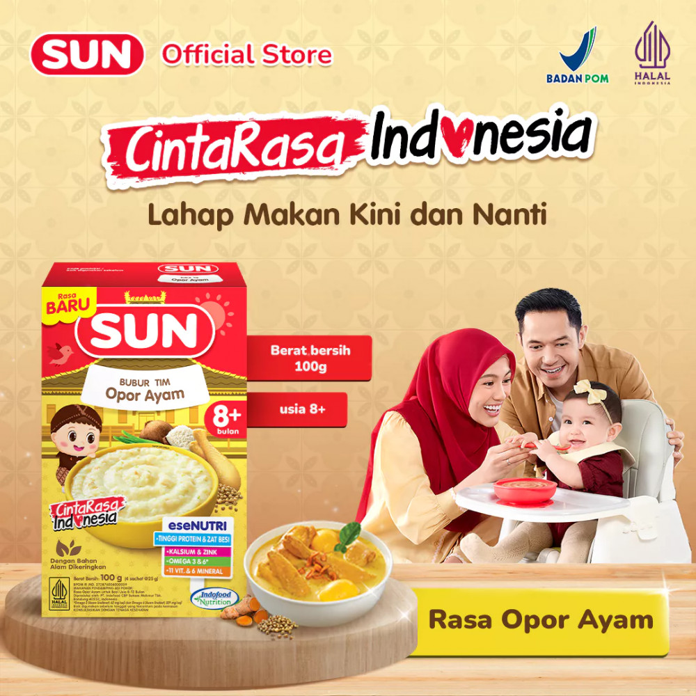 SUN BUBUR TIM OPOR AYAM 100 GR