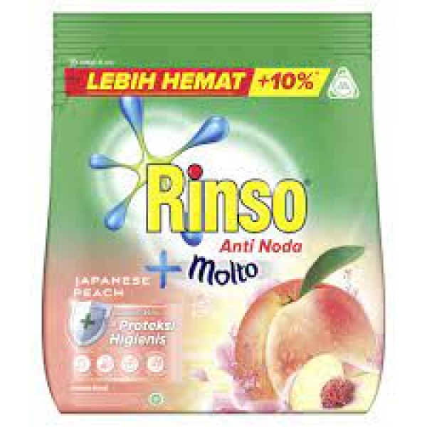 RINSO MOLTO JAPANESE PEACH 195 GR