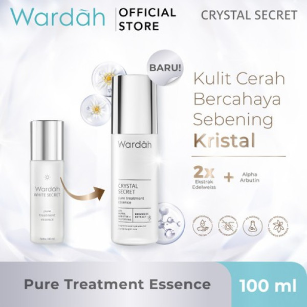 WARDAH CRYSTAL SECRET PURE TREATMENT ESSENCE 100 ML