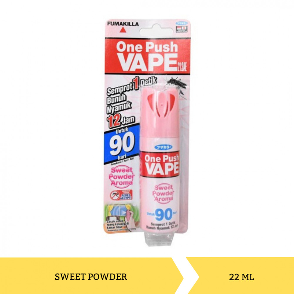 VAPE ONE PUSH SWEET POWDER 90H 22 ML