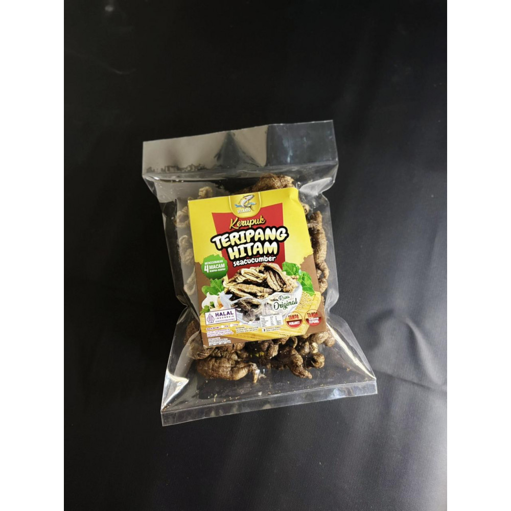 SELARIS KRUPUK TERIPANG HITAM 100 GR