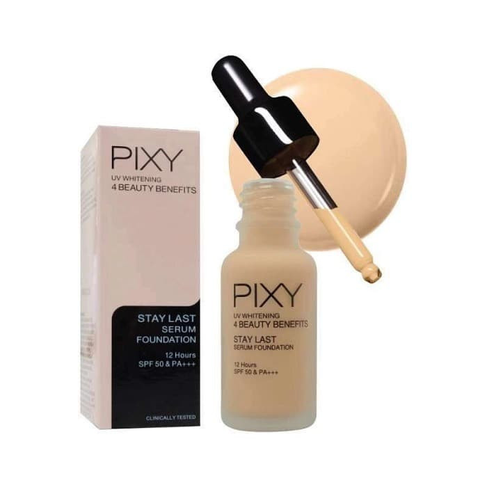 PIXY UV WHITE 4BB SERUM FOUNDATION 01 ROSSY PIPET 17 ML
