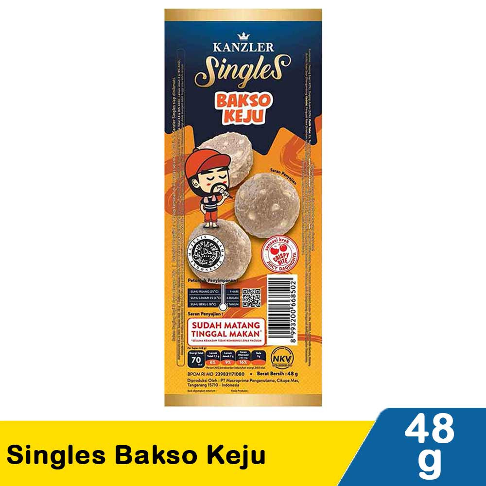 KANZLER SINGLES BAKSO KEJU