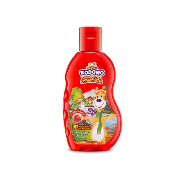 KODOMO SHAMPOO STRAWBERRY BTL 200ML (24)