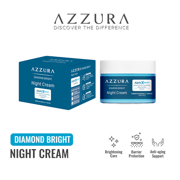 AZZURA NIGHT CREAM DIAMOND BRIGHT 30 GR