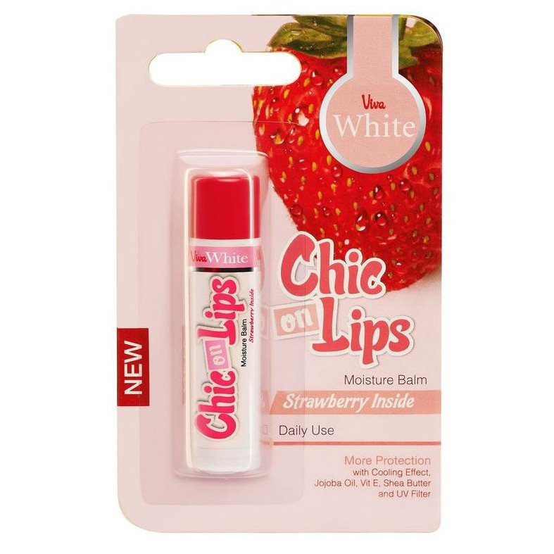 VIVA LIP BALM STRAWBERRY INSIDE