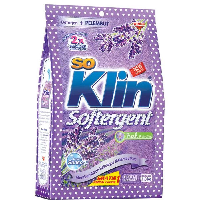 SO KLIN SOFTERGENT UNGU 1800GR