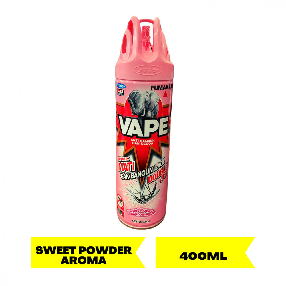 VAPE AEROSOL SWEET POWDER 400 ML