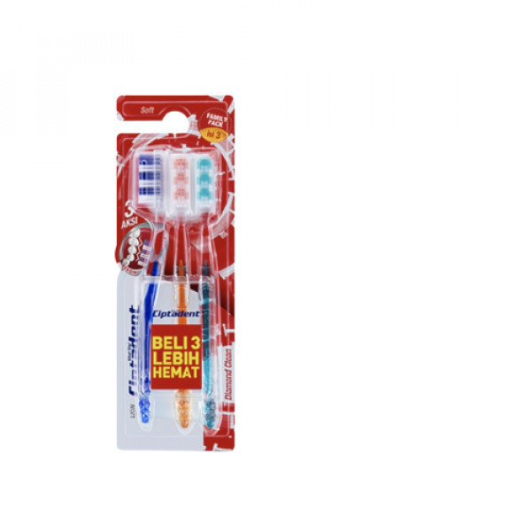 CIPTADENT TB DIAMOND CLEAN PACK 3` S