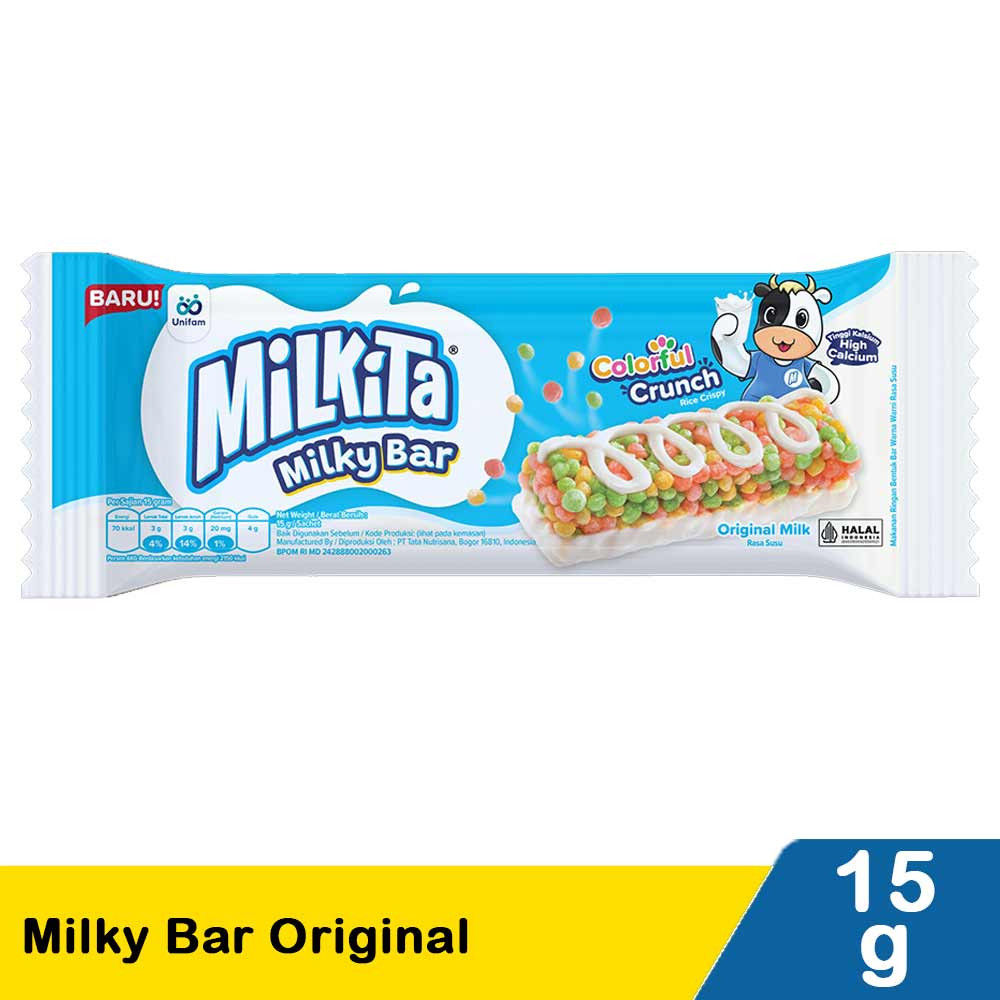 MILKITA MILKY BAR COLORFUL CRUNCH 15 GR