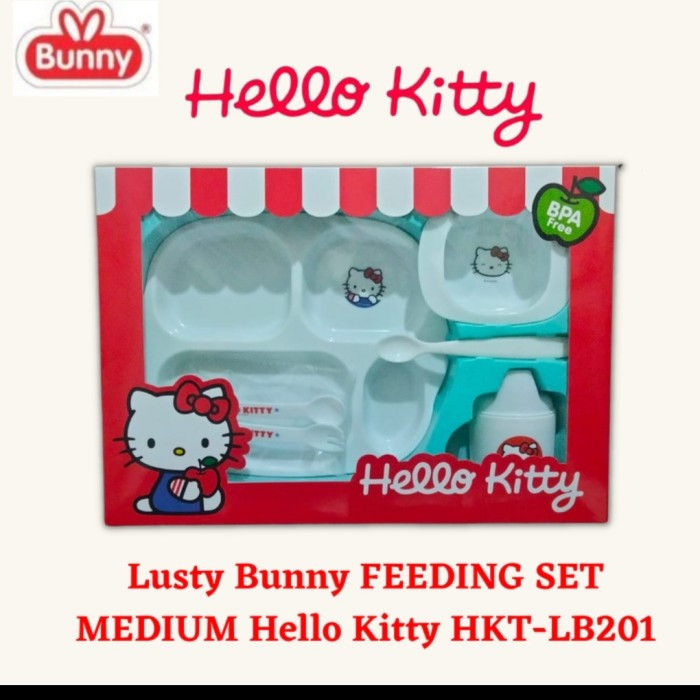 BUNNY FEEDING SET HELLO KITTY M KHT-LB201