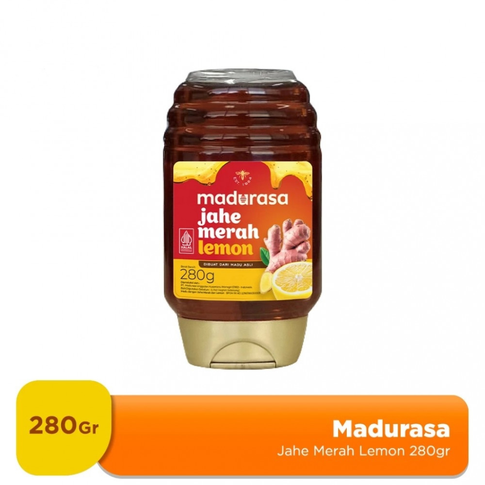MADURASA JAHE MERAH LEMON BTL 280 GR