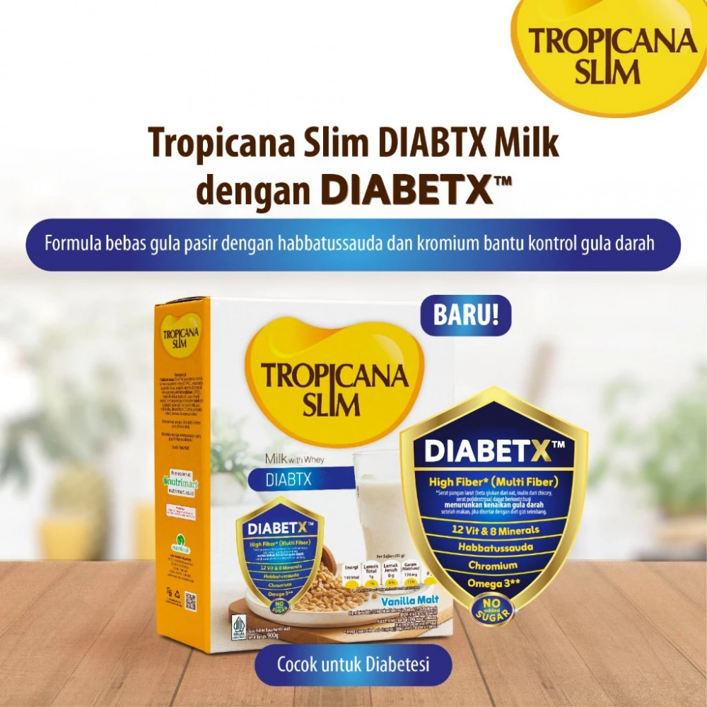 TROPICANA SLIM DIABTX VANILLA MALT 150 GR