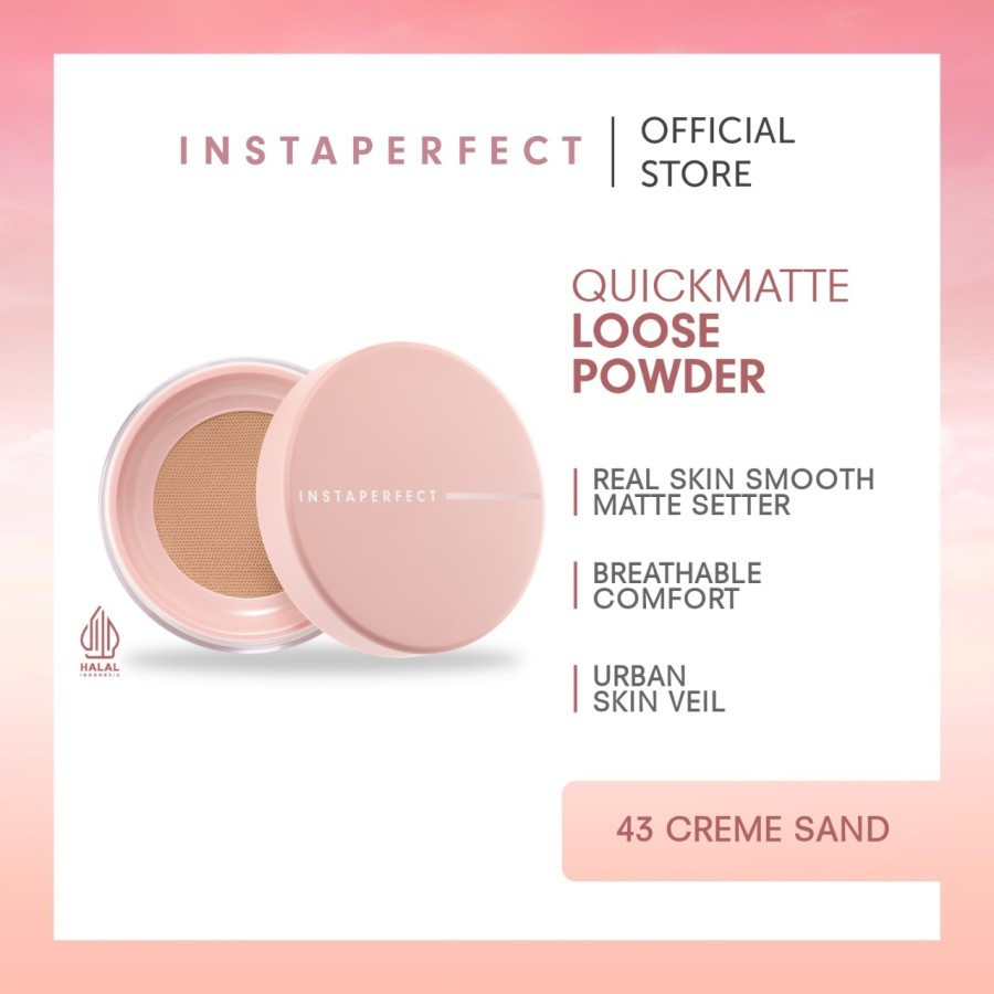 INSTAPERFECT QUICKMATTE LOOSE PWD 43 CREME SAND 9 GR