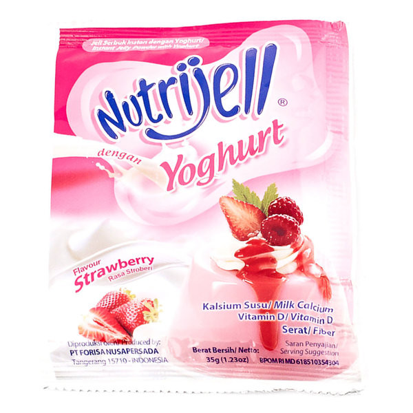 NUTRIJELL PWD YOGURT STRAWBERY 15 GR